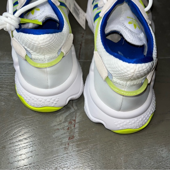 Adidas Ozweego Originals White Blue Green Lace Up Sneakers NWOB Mens US 8.5 main image 7